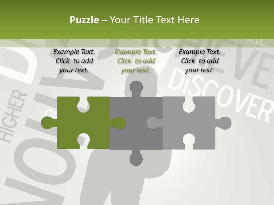 Touching Background Assist PowerPoint Template