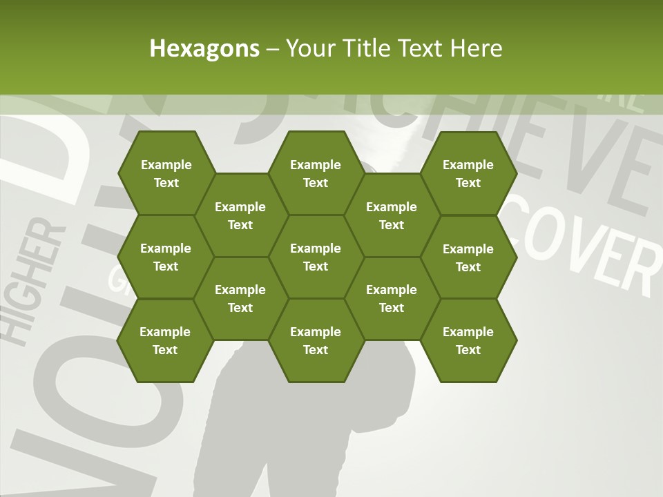 Touching Background Assist PowerPoint Template