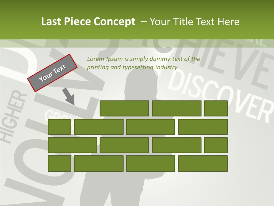 Touching Background Assist PowerPoint Template