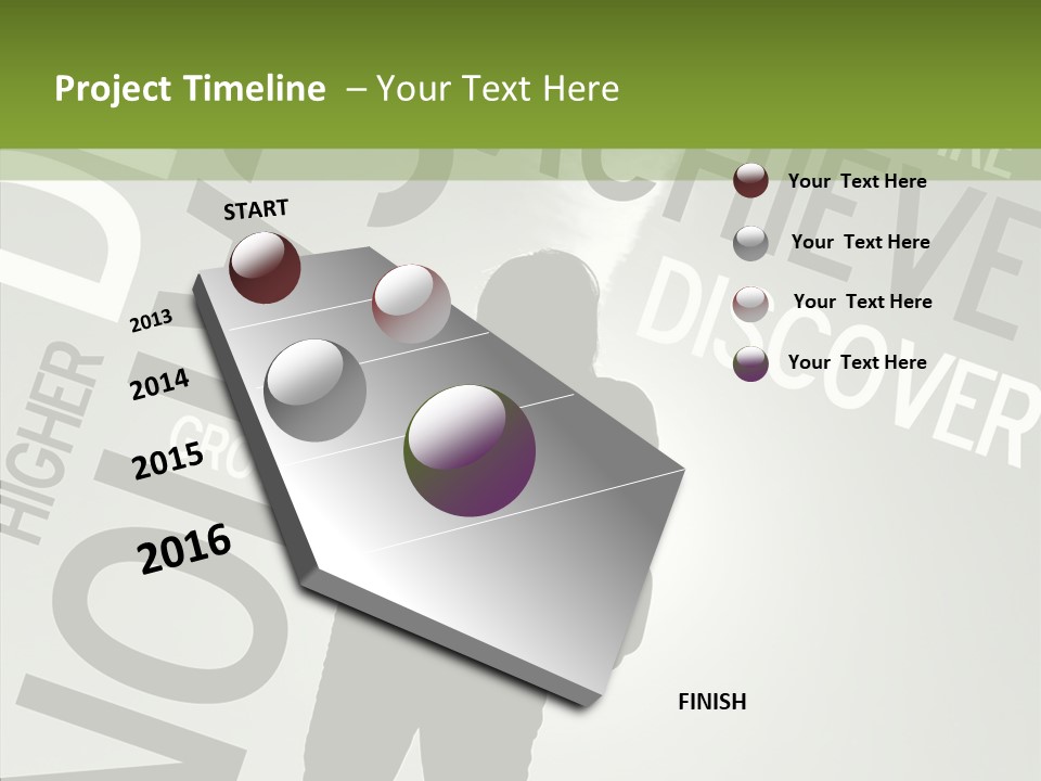 Touching Background Assist PowerPoint Template