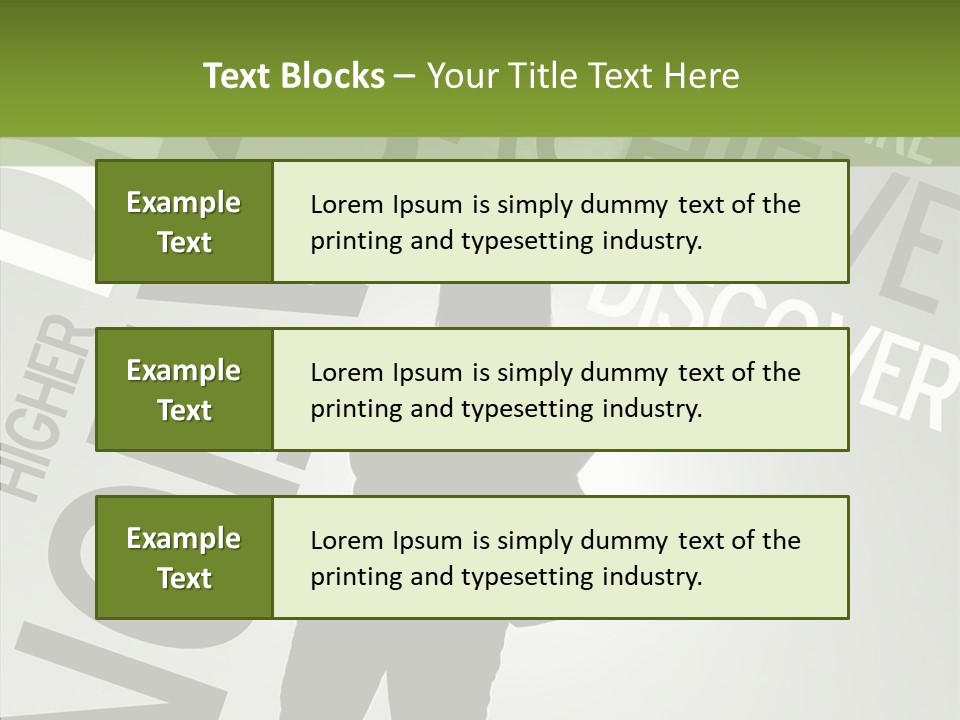 Touching Background Assist PowerPoint Template