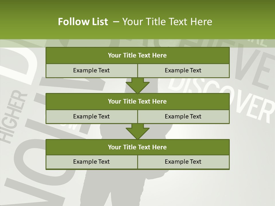 Touching Background Assist PowerPoint Template