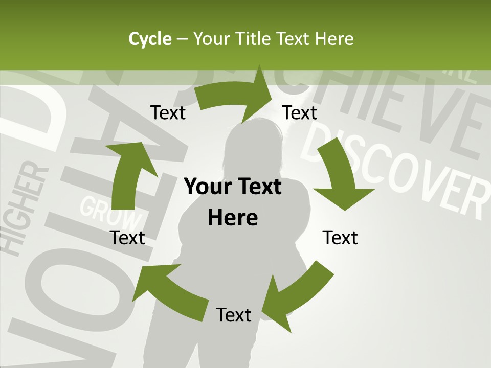 Touching Background Assist PowerPoint Template