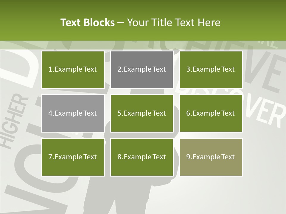 Touching Background Assist PowerPoint Template