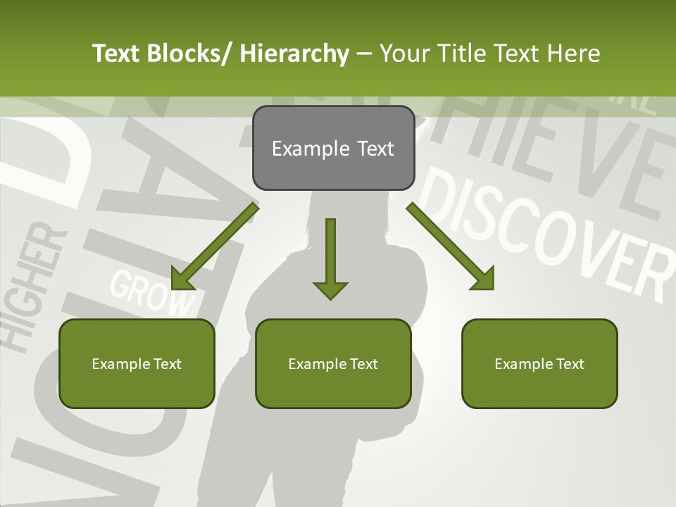 Touching Background Assist PowerPoint Template