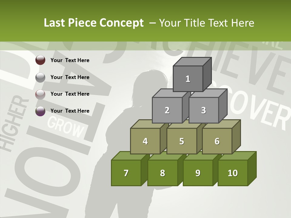 Touching Background Assist PowerPoint Template