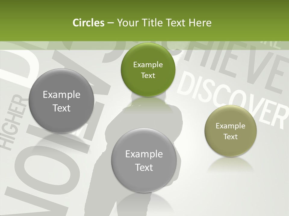 Touching Background Assist PowerPoint Template