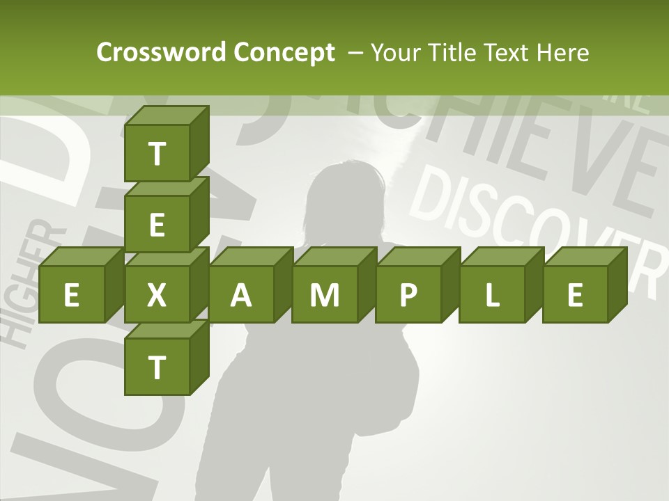 Touching Background Assist PowerPoint Template