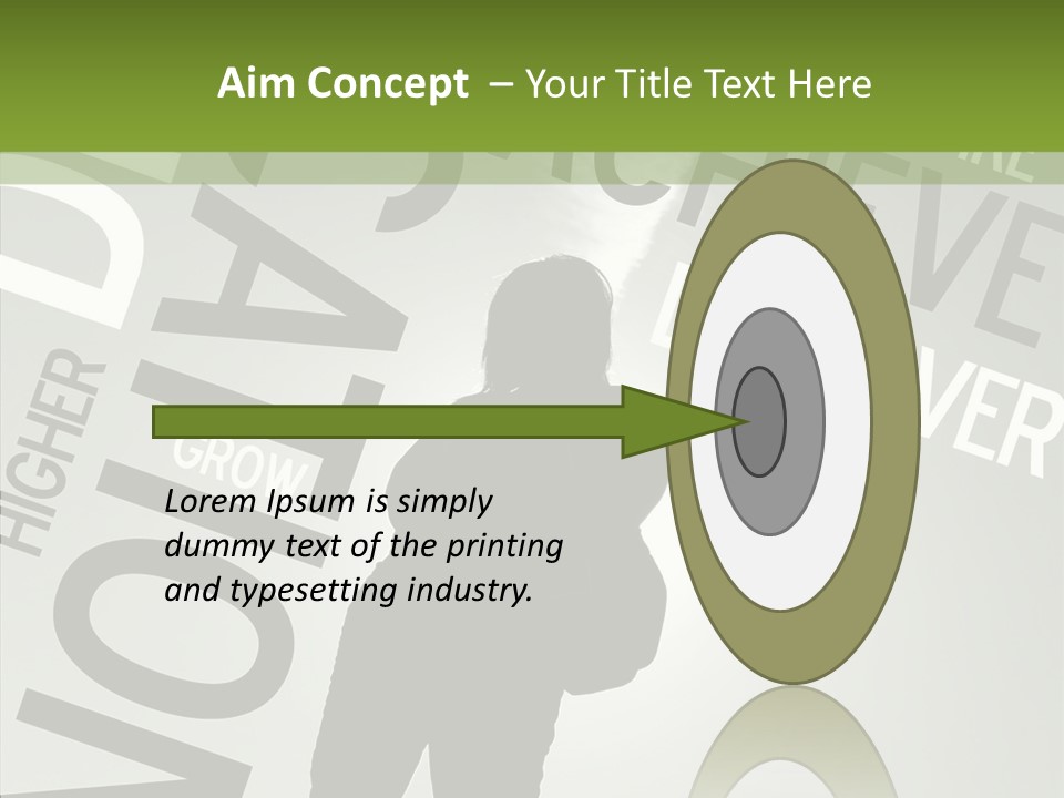 Touching Background Assist PowerPoint Template