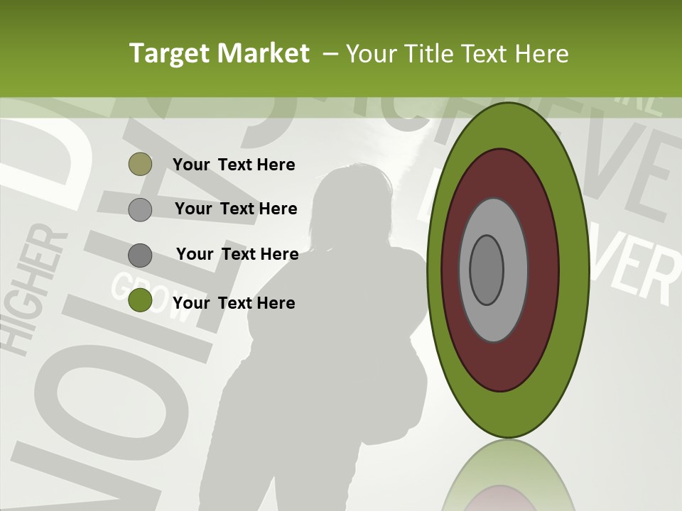 Touching Background Assist PowerPoint Template