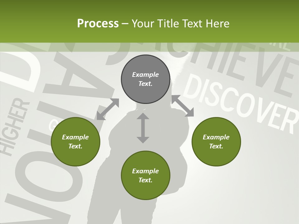 Touching Background Assist PowerPoint Template