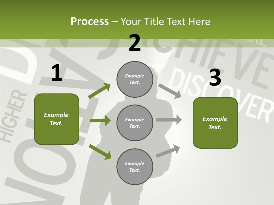 Touching Background Assist PowerPoint Template