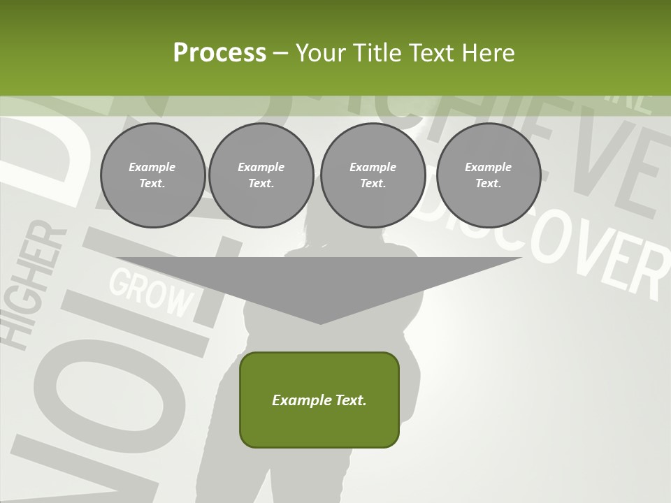 Touching Background Assist PowerPoint Template
