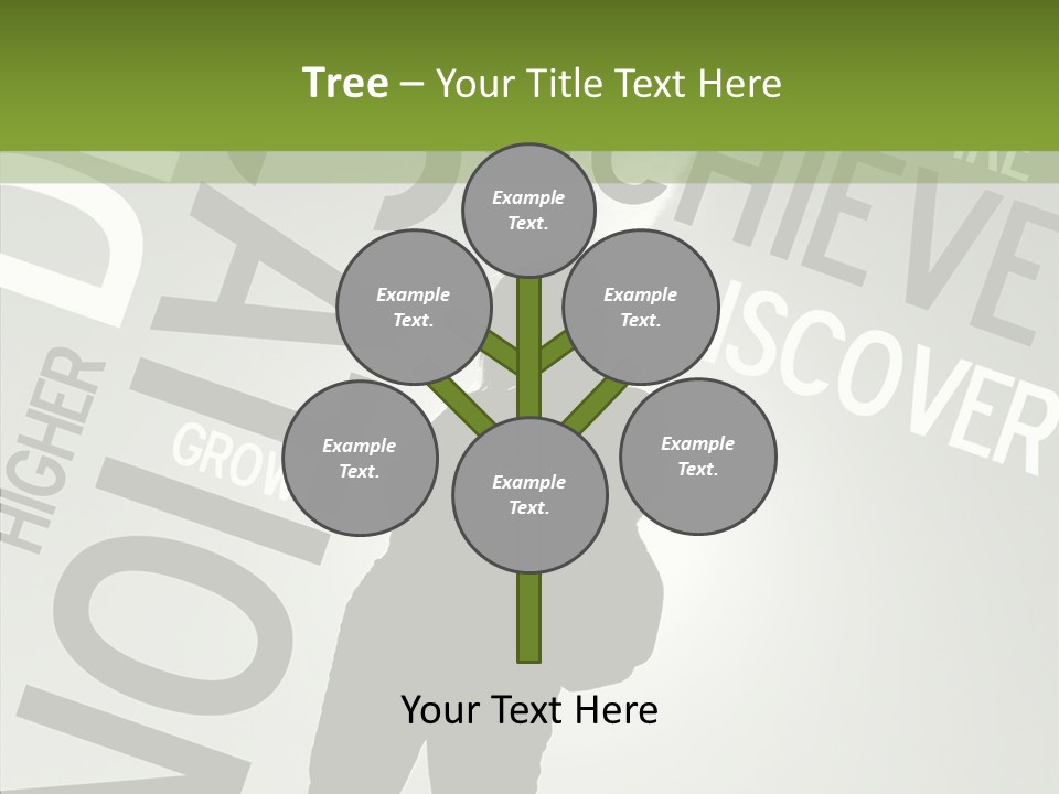 Touching Background Assist PowerPoint Template