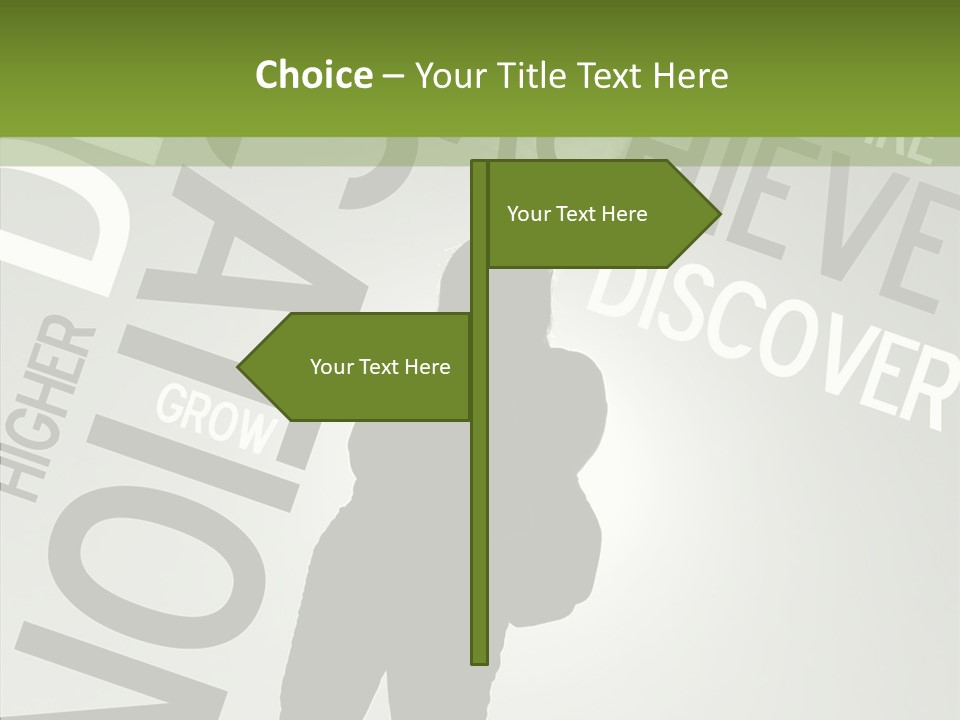Touching Background Assist PowerPoint Template