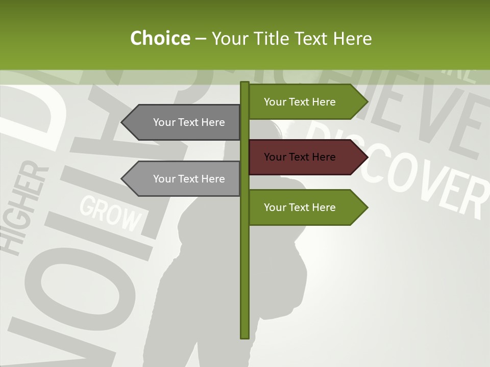 Touching Background Assist PowerPoint Template