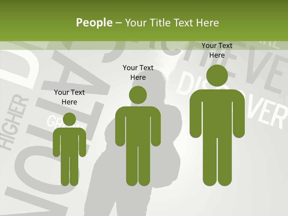 Touching Background Assist PowerPoint Template