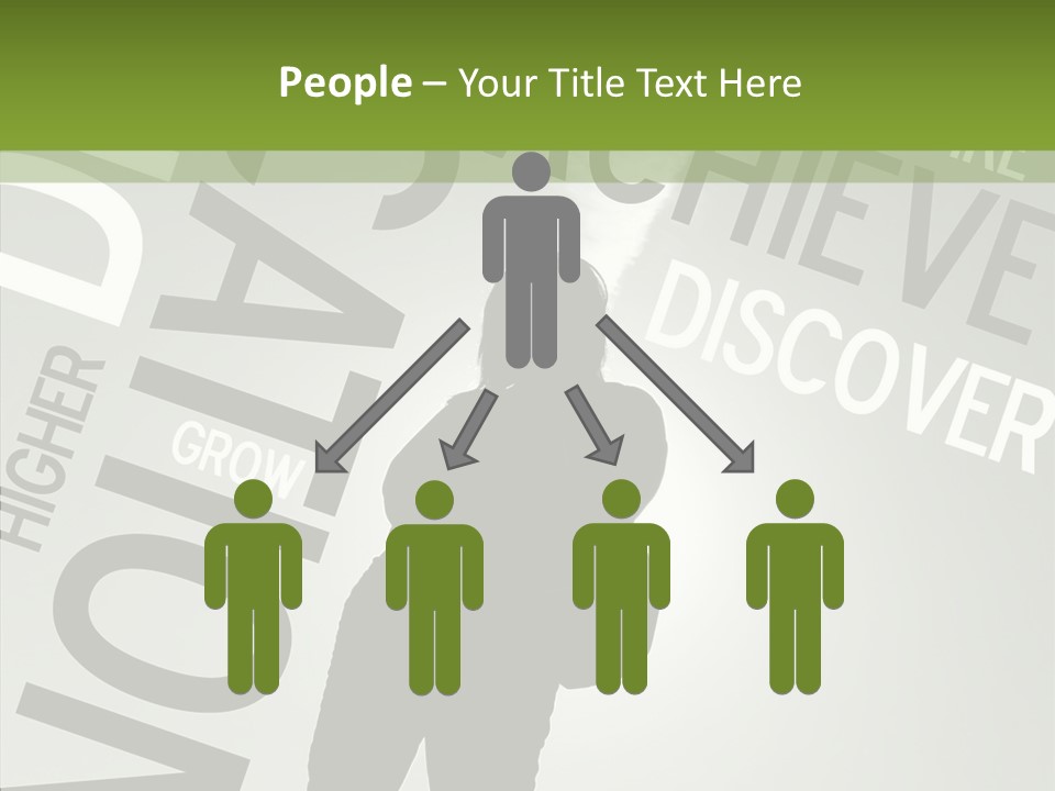 Touching Background Assist PowerPoint Template