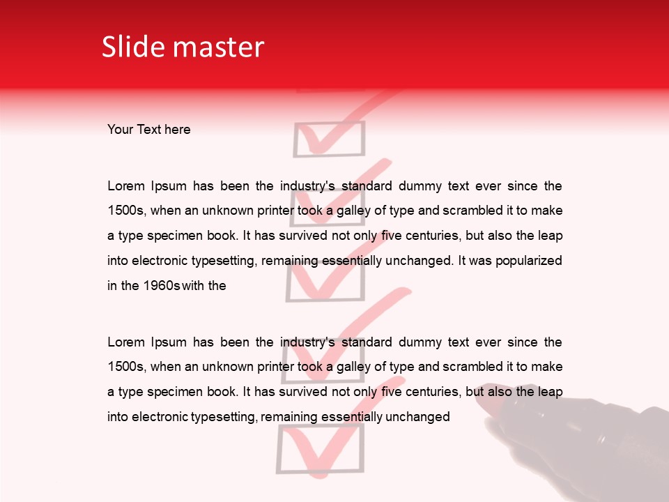 Care Hand Women PowerPoint Template