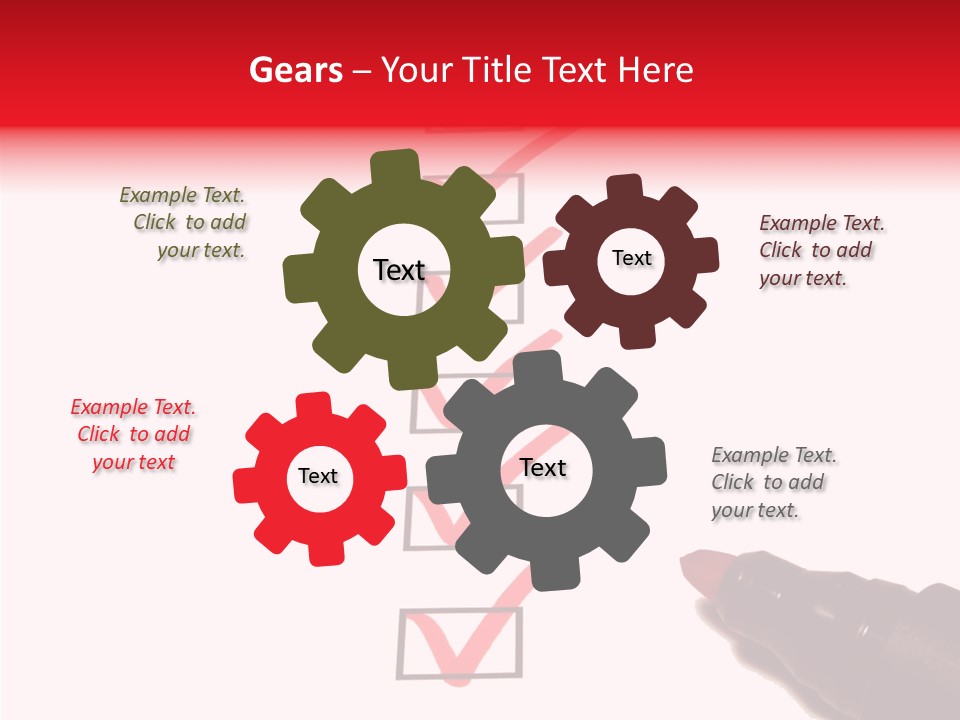 Care Hand Women PowerPoint Template