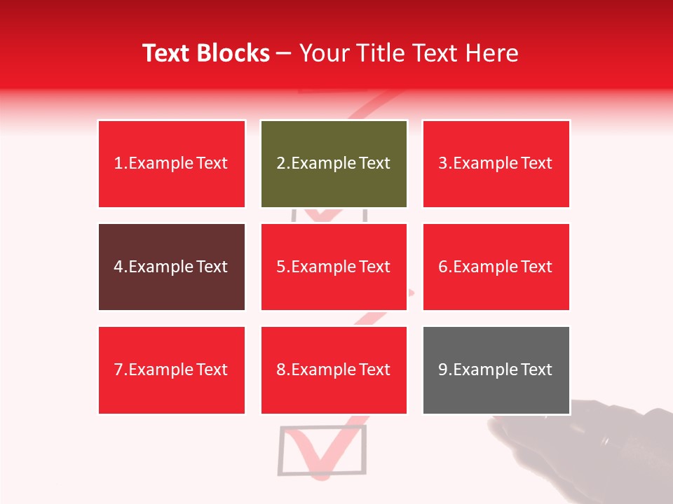 Care Hand Women PowerPoint Template