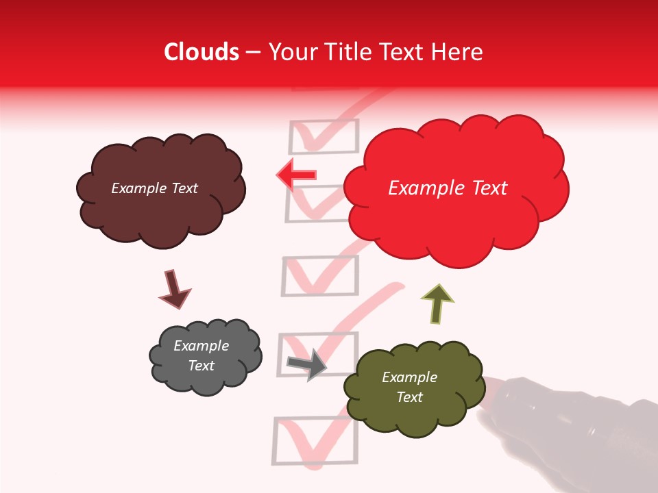 Care Hand Women PowerPoint Template