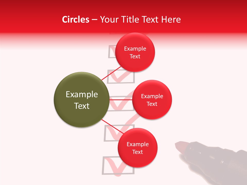 Care Hand Women PowerPoint Template