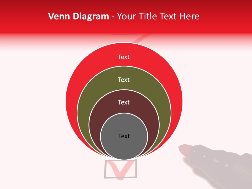 Care Hand Women PowerPoint Template
