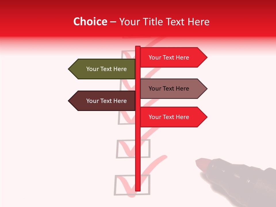 Care Hand Women PowerPoint Template