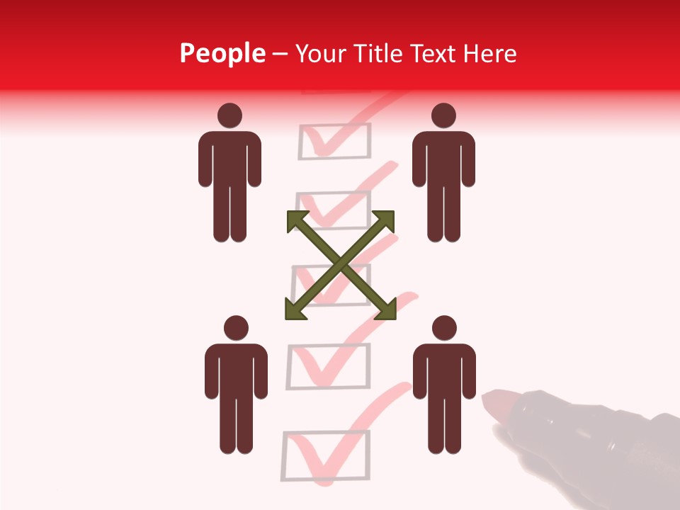 Care Hand Women PowerPoint Template