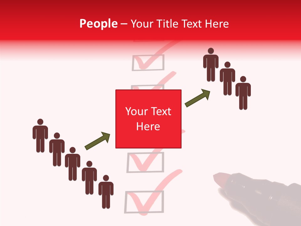 Care Hand Women PowerPoint Template