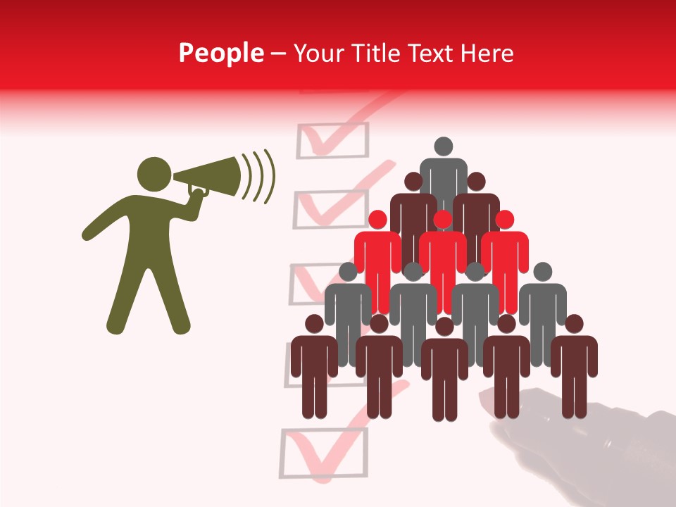 Care Hand Women PowerPoint Template