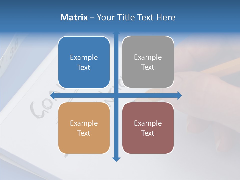 Elderly Grandmother Women PowerPoint Template