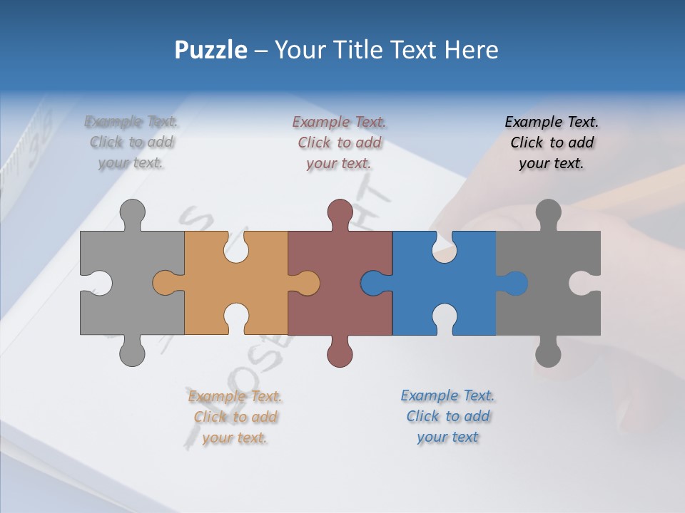 Elderly Grandmother Women PowerPoint Template