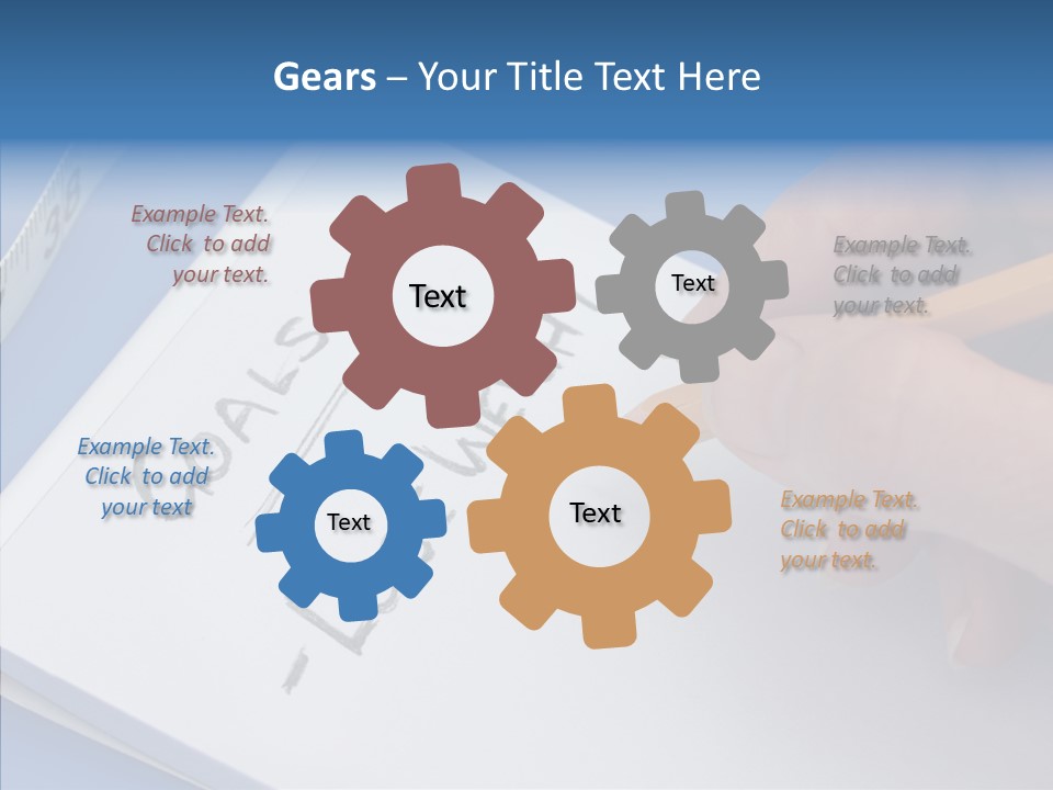 Elderly Grandmother Women PowerPoint Template