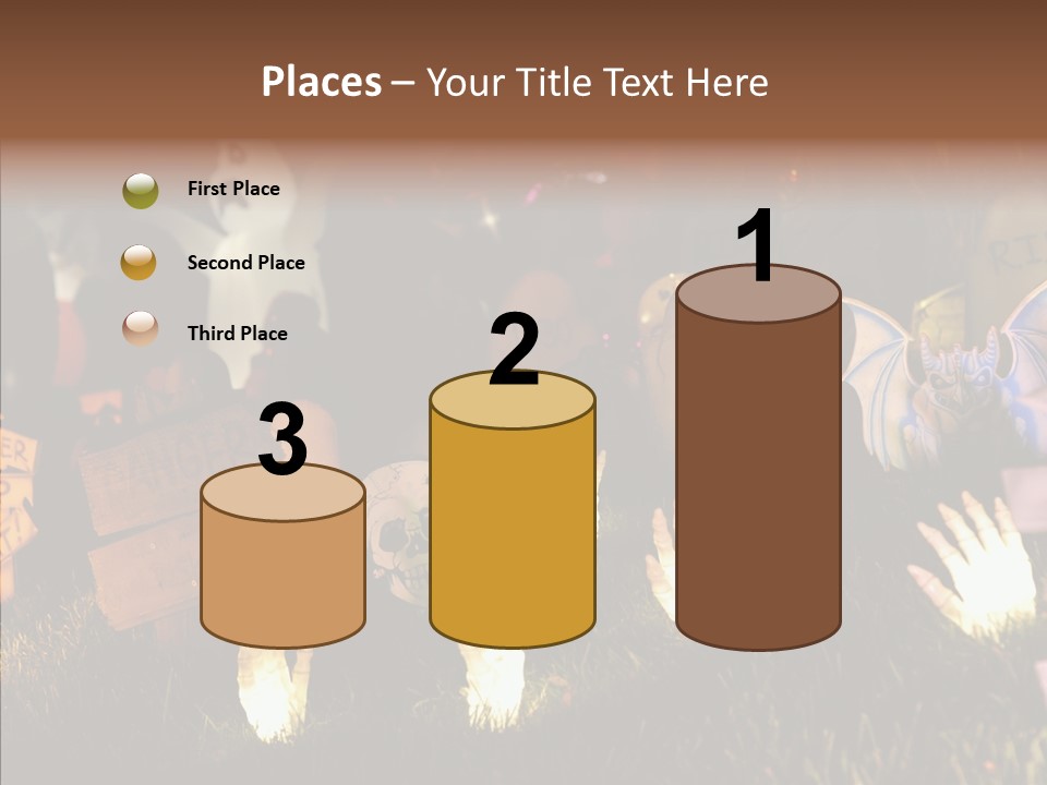 Female Senior Two PowerPoint Template