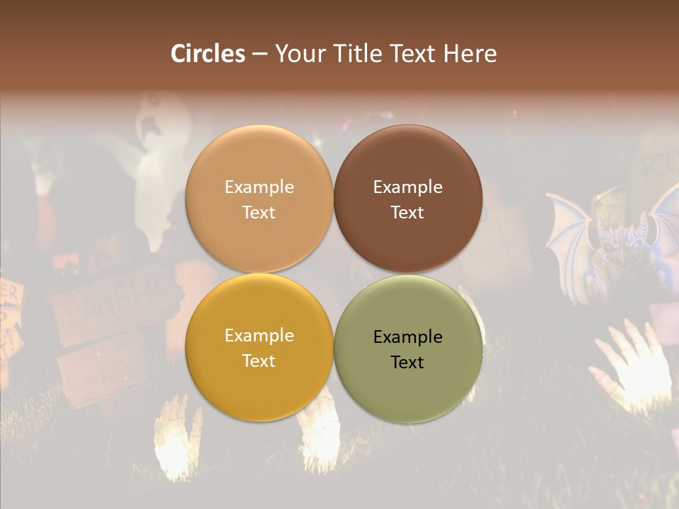 Female Senior Two PowerPoint Template