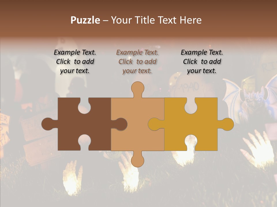 Female Senior Two PowerPoint Template