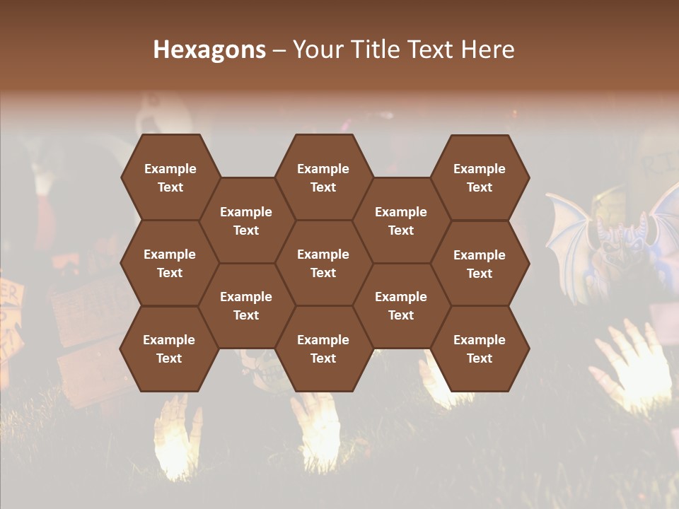 Female Senior Two PowerPoint Template