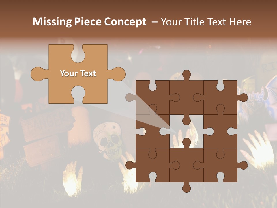 Female Senior Two PowerPoint Template