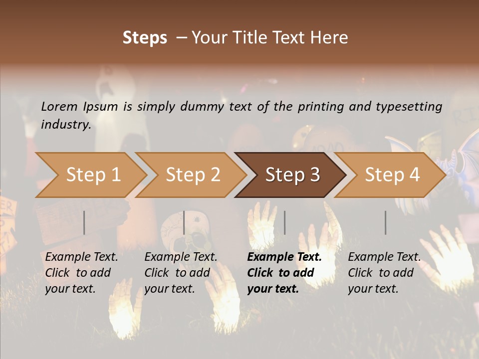 Female Senior Two PowerPoint Template