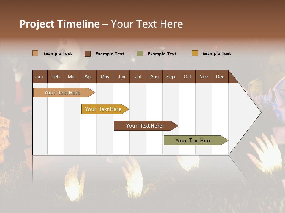 Female Senior Two PowerPoint Template