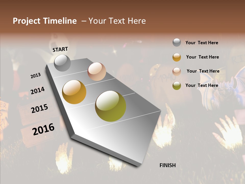 Female Senior Two PowerPoint Template