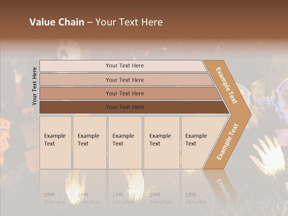 Female Senior Two PowerPoint Template