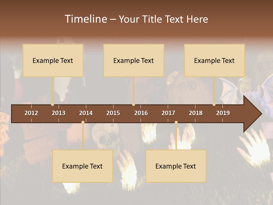 Female Senior Two PowerPoint Template