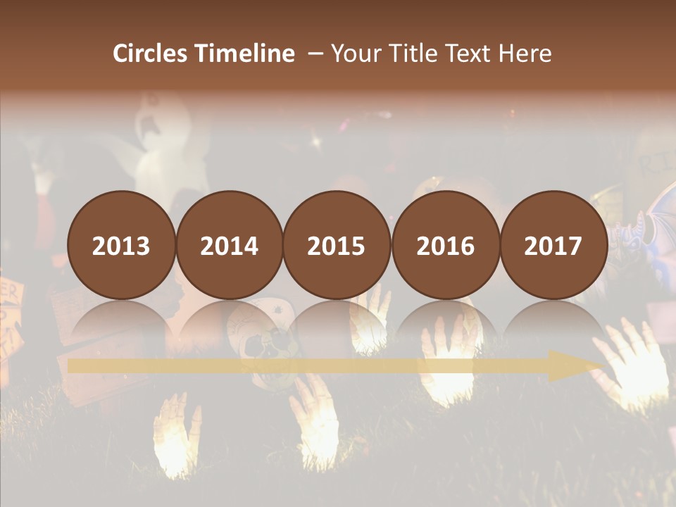 Female Senior Two PowerPoint Template