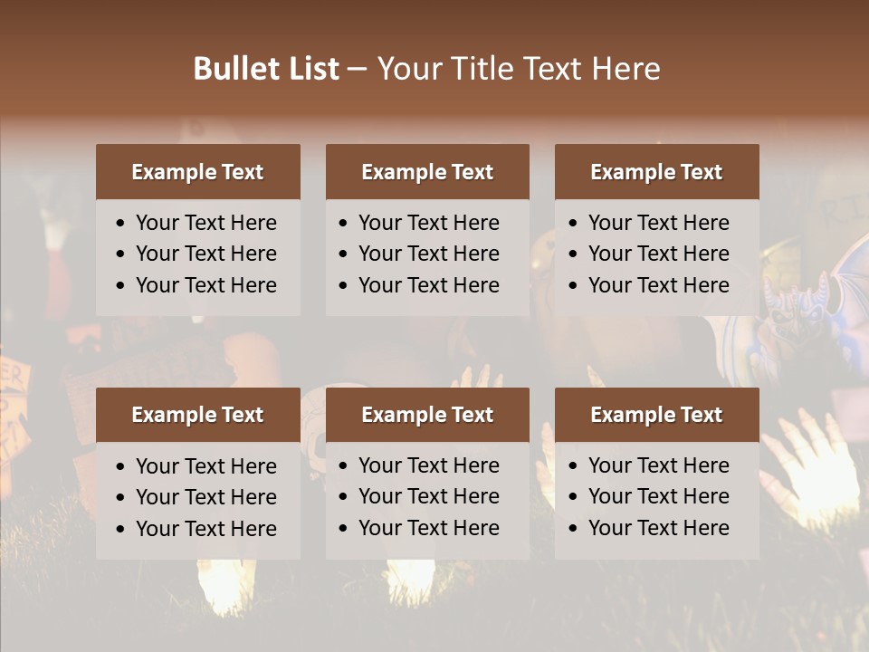 Female Senior Two PowerPoint Template