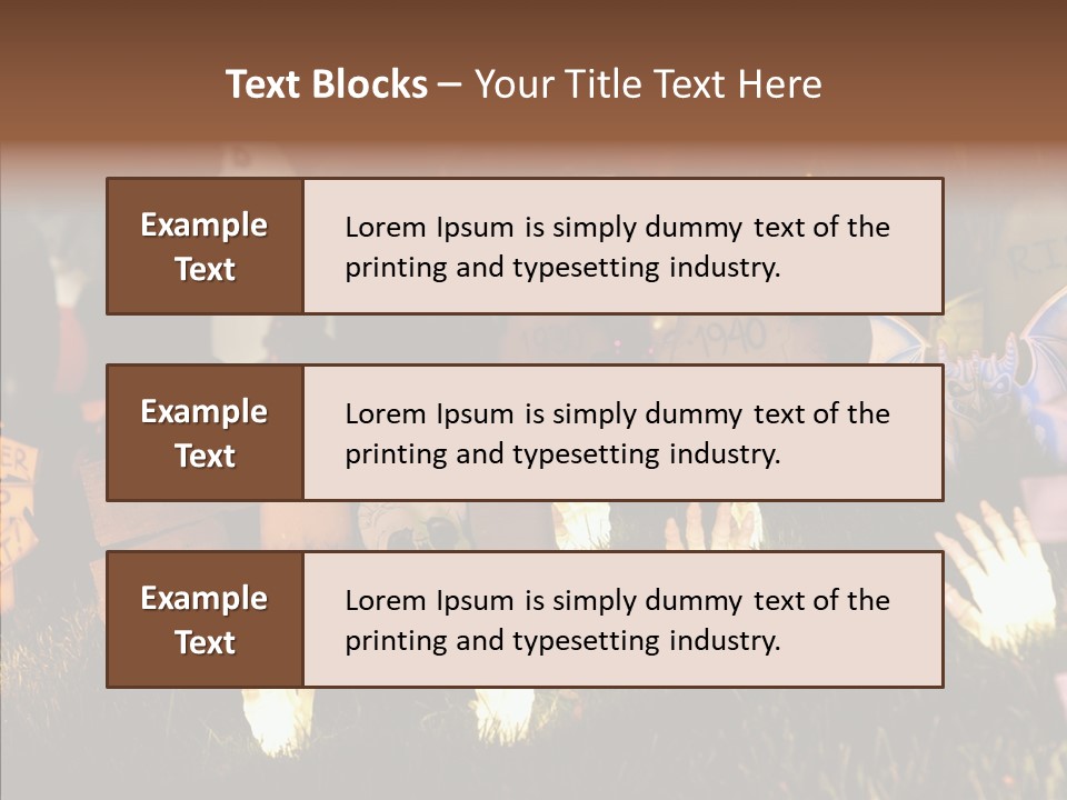 Female Senior Two PowerPoint Template
