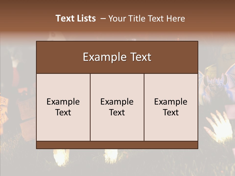Female Senior Two PowerPoint Template
