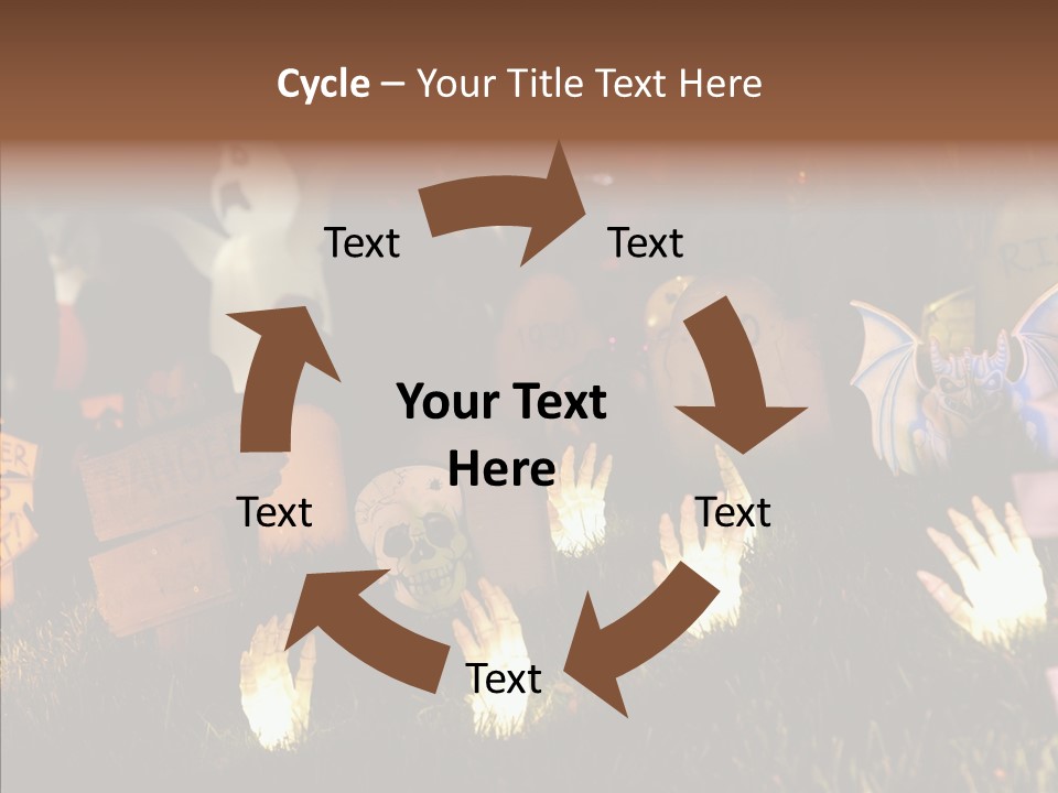 Female Senior Two PowerPoint Template